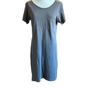 American Giant tee Tshirt Dress large Pima cotton stretchy soft classic